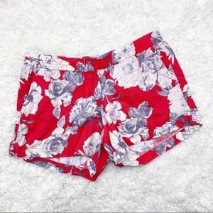 Kut from the Kloth Jansen 100% Linen Floral Print Shorts (6)